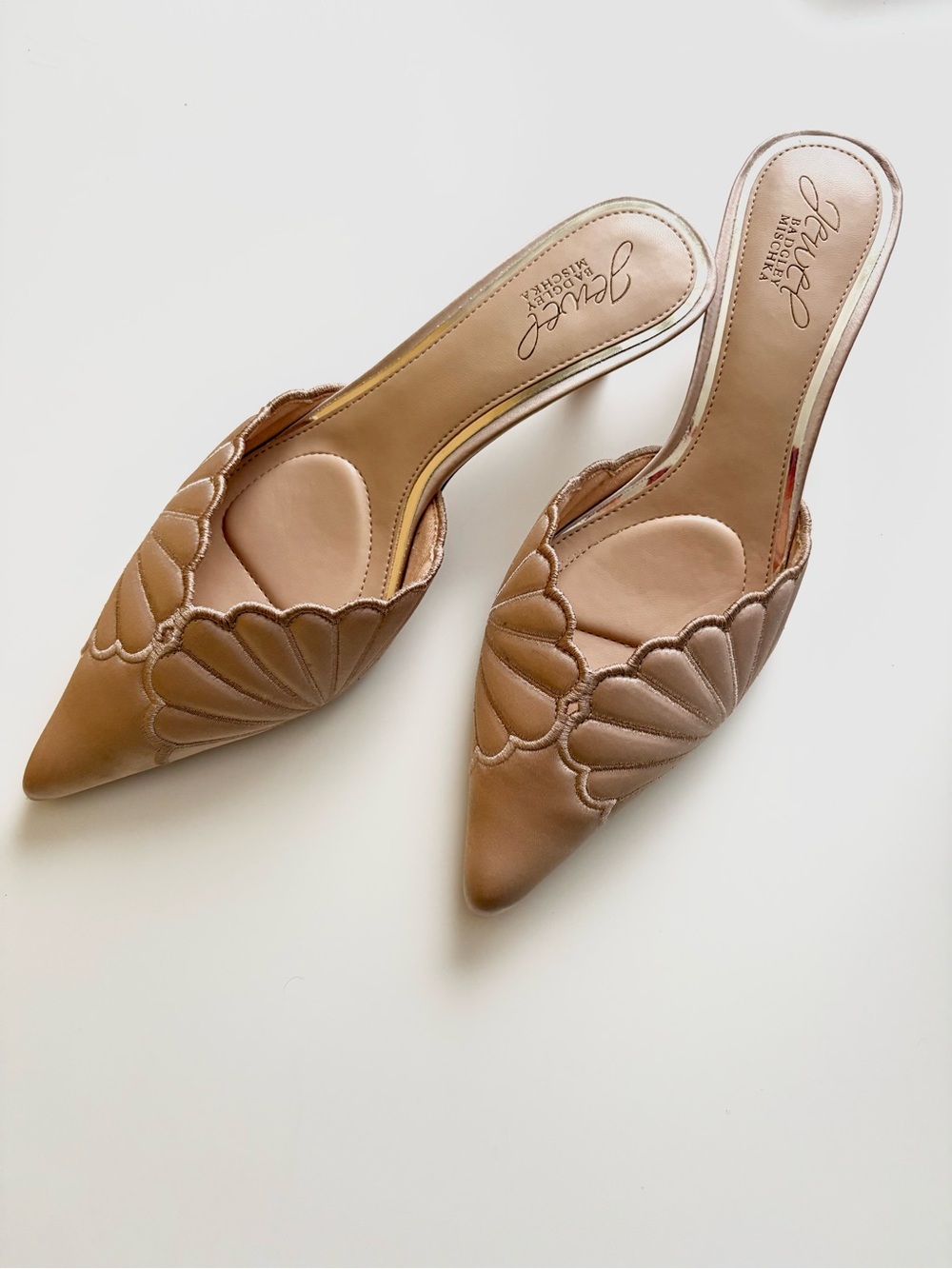 Jewel Badgley Mischka Women's Palmer Heeled Mule